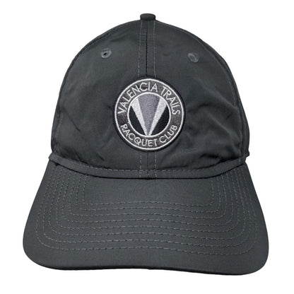 Valencia Trails Racquet Club Strapback Hat Gray OSFM Laser Cut New Era
