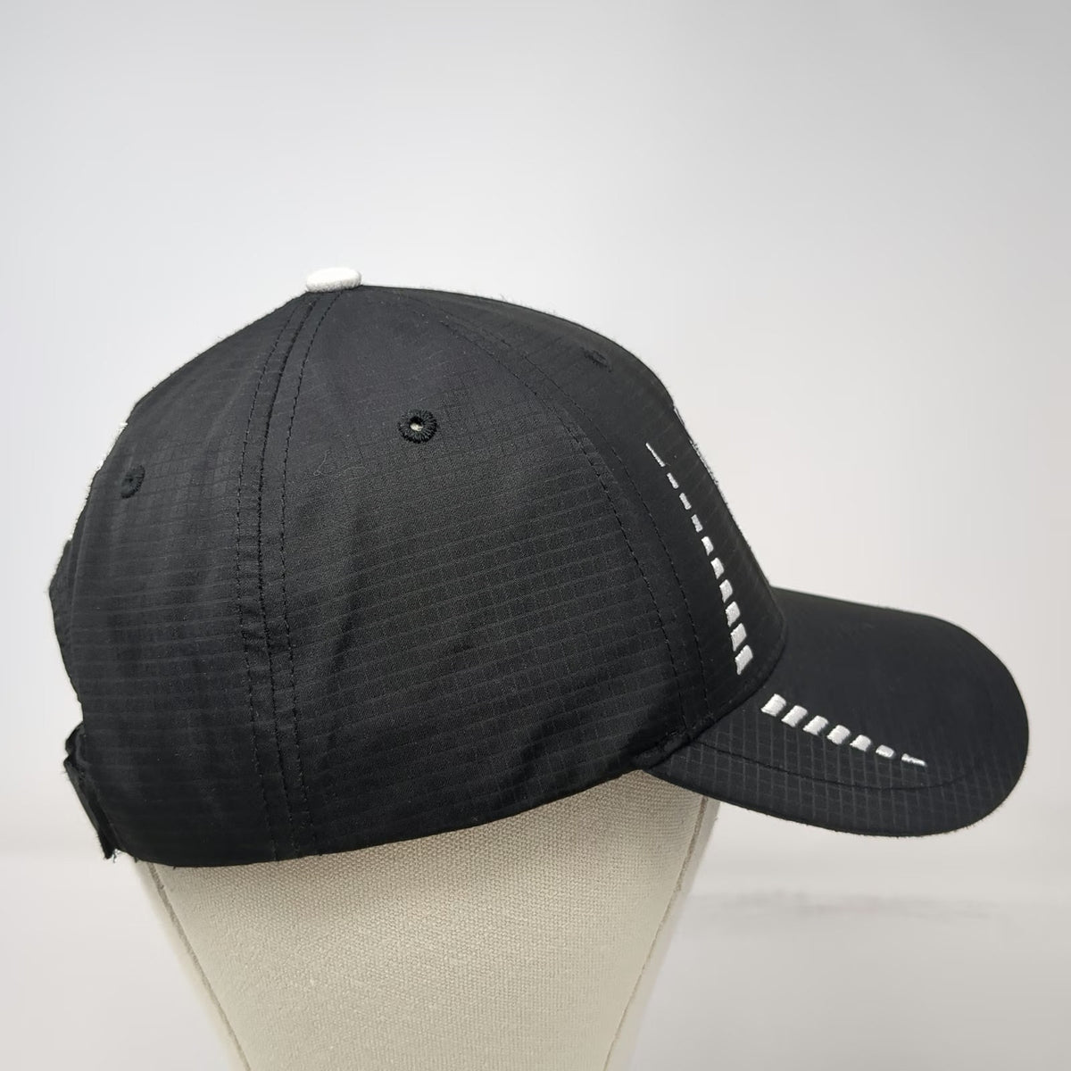 Cap America Baseball Cap Black One Size Hat NFL Friday Night Flag Ripstop