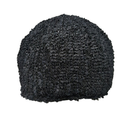 Uptown Girl Headwear Beanie Hat Black One Size Solid Blank Outdoor