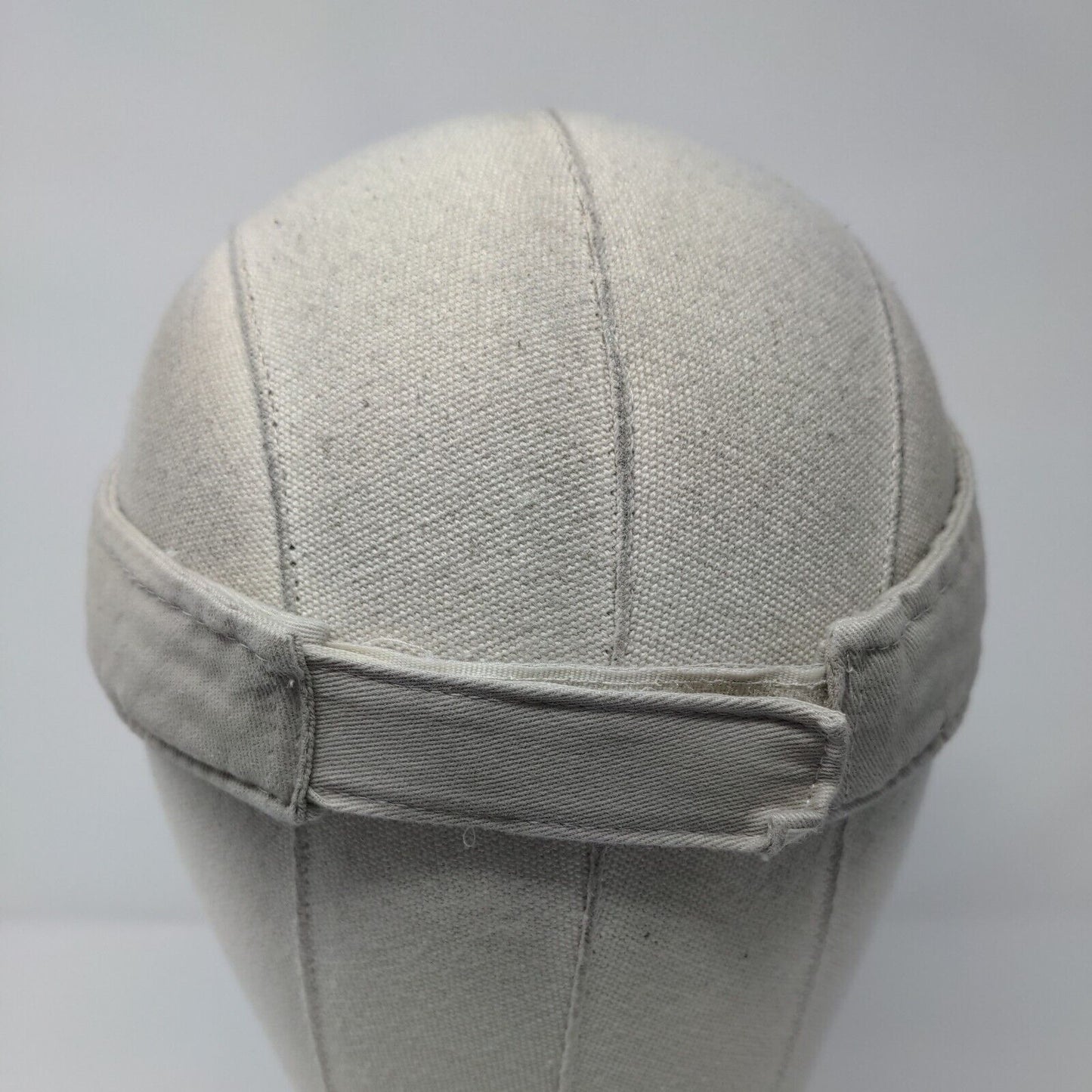 Saddle Brooke Ranch Strapback Sun Visor Hat Tan OSFA Embroidered Apollo