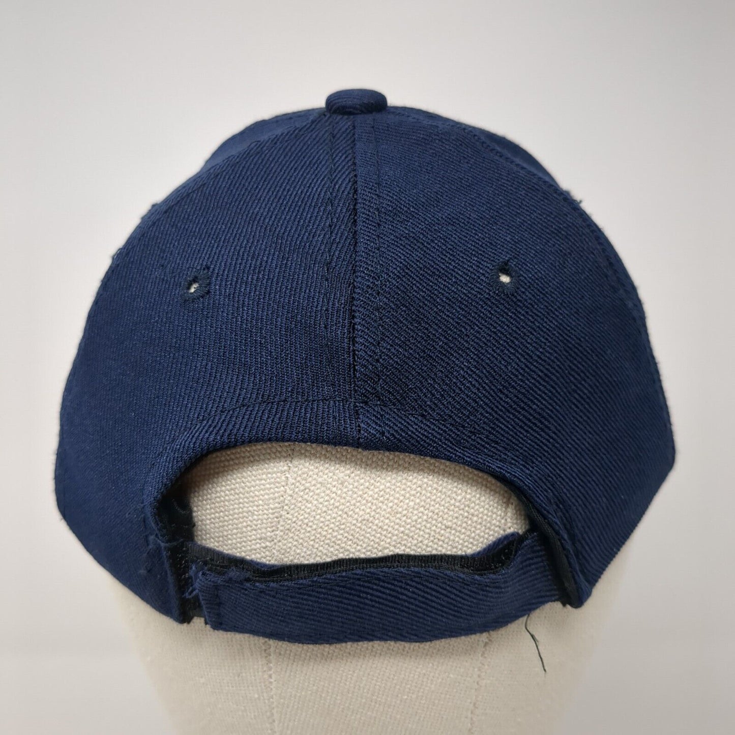 Polio Free Pakistan Rotary International Strapback Hat Blue One Size Adjustable