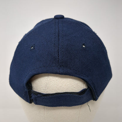 Polio Free Pakistan Rotary International Strapback Hat Blue One Size Adjustable