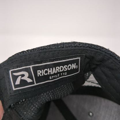 CWI Snapback Mesh Back Trucker Hat Gray One Size Adjustable Richardson