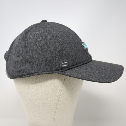 Titleist Baseball Cap Gray One Size Heathered Performance Spandex Blue Logo Hat