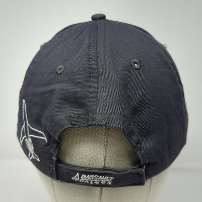 Dassault Falcon 2000LXS Baseball Cap Gray OSFM Adjustable Embroidered Jet Hat