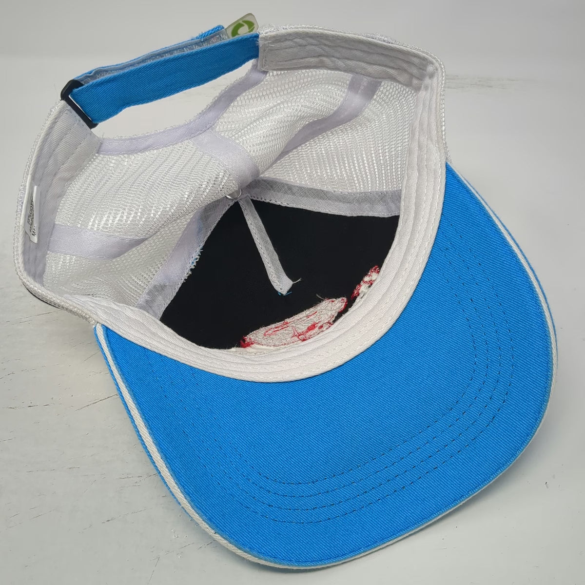 5 Panel Blue Hat One Size Freihofer's 39th Run for Women Mesh Strapback Race