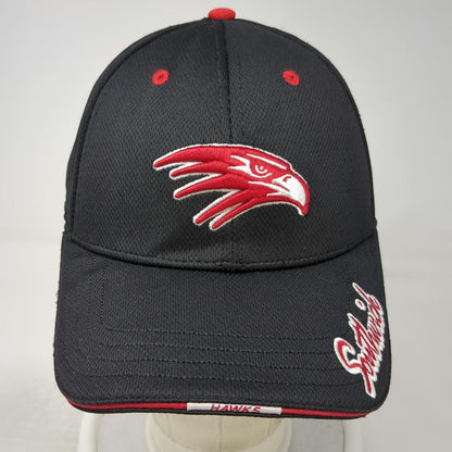 Pukka Baseball Cap Black M Cooperstown 2009 Coach Hawks Southwick A-Flex Hat