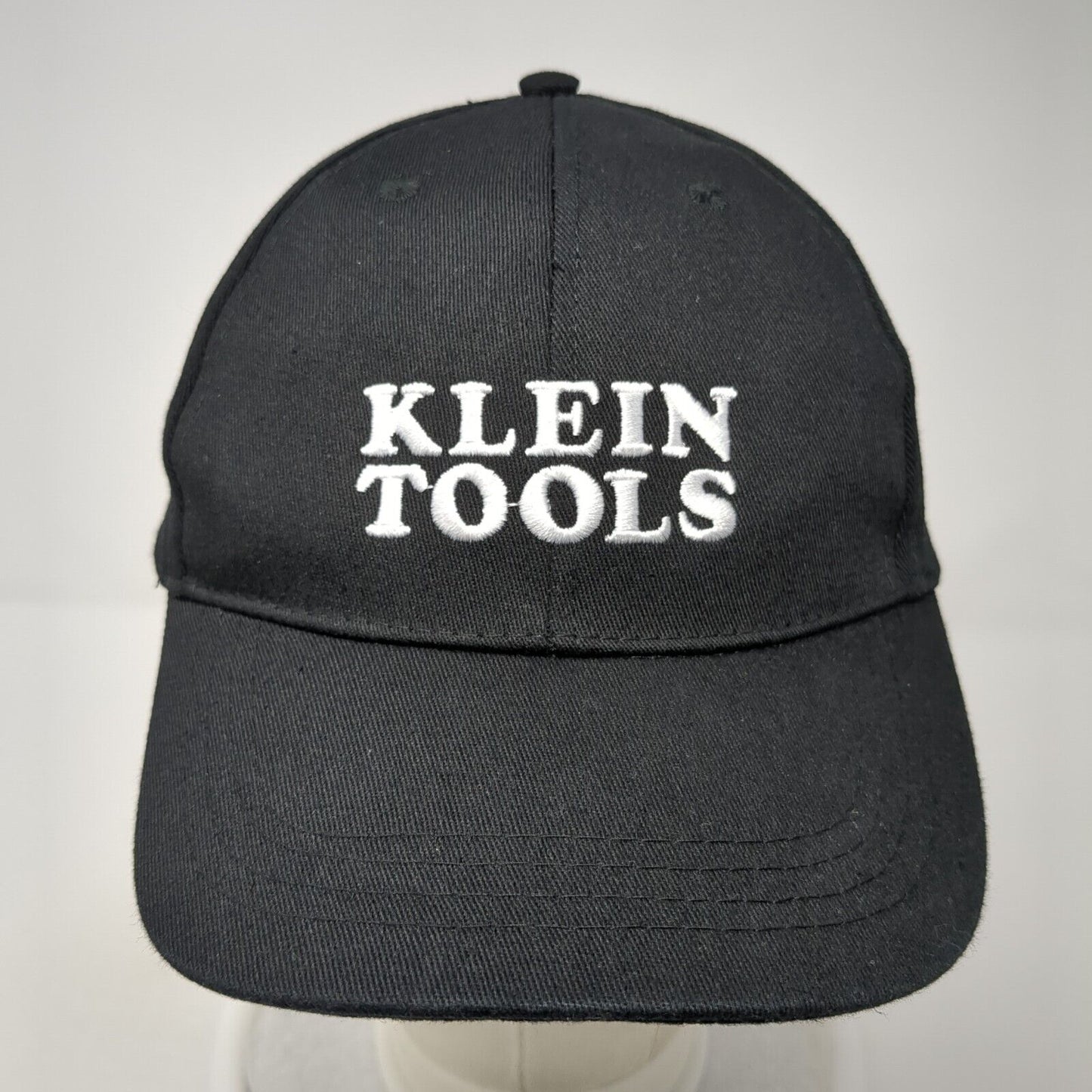 Klein Tools Lowe's Pro Strapback Hat Black One Size Adjustable Embroidered