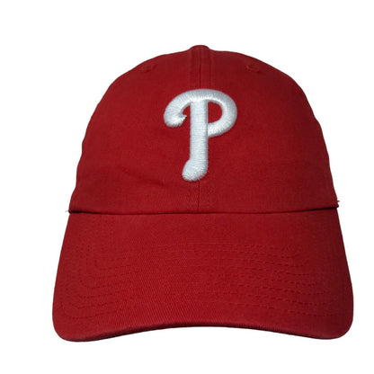 '47 Brand Men's Slideback Hat Red OSFA Embroidered Philadelphia Phillies Logo