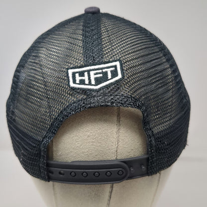 Harbor Freight Trucker Hat Gray One Size Mesh Snapback HFT Est 1977 Logo Patch