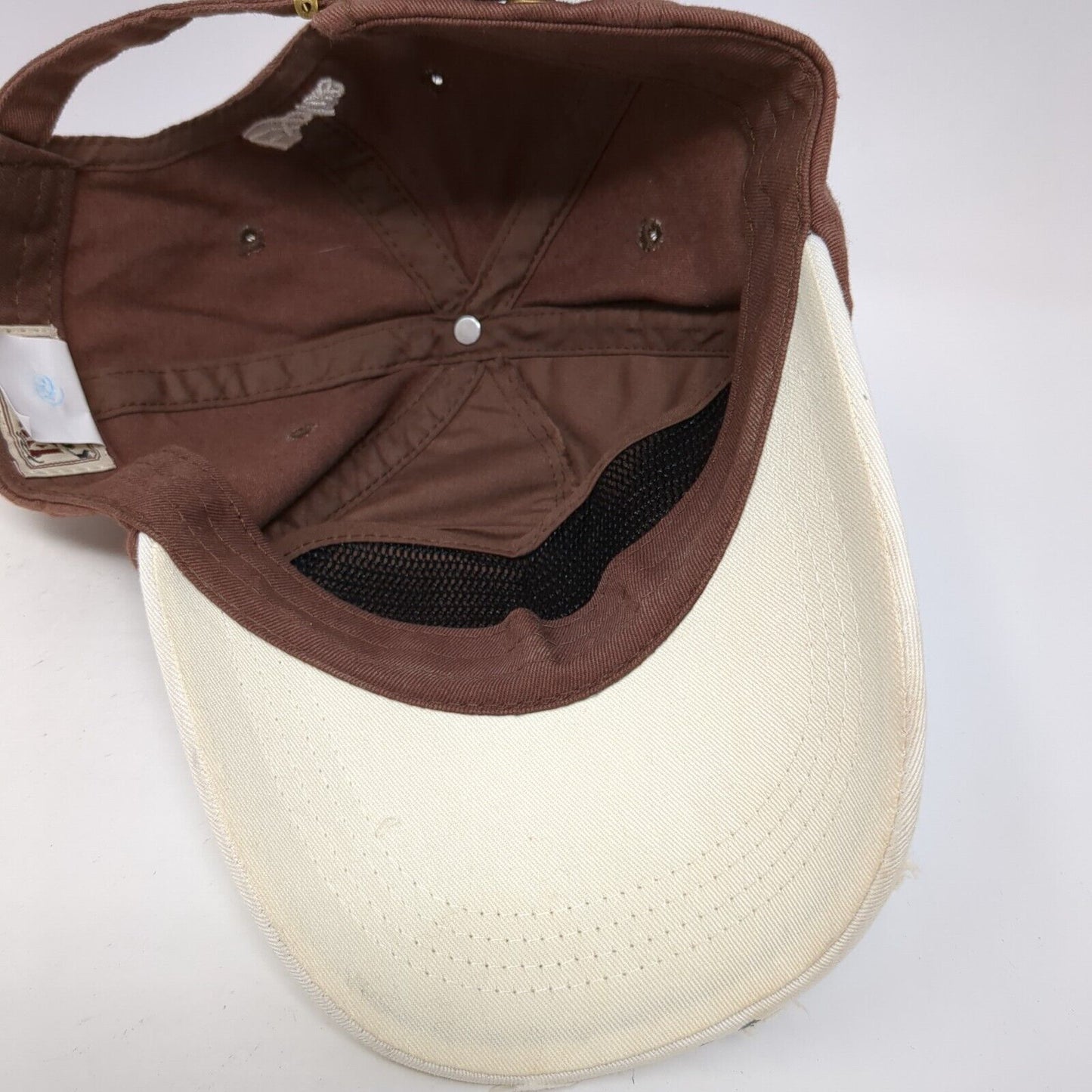 Explus W247 Slideback Hat Brown One Size Adjustable Embroidered Rhinestone