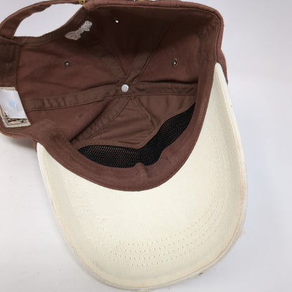 Explus W247 Slideback Hat Brown One Size Adjustable Embroidered Rhinestone