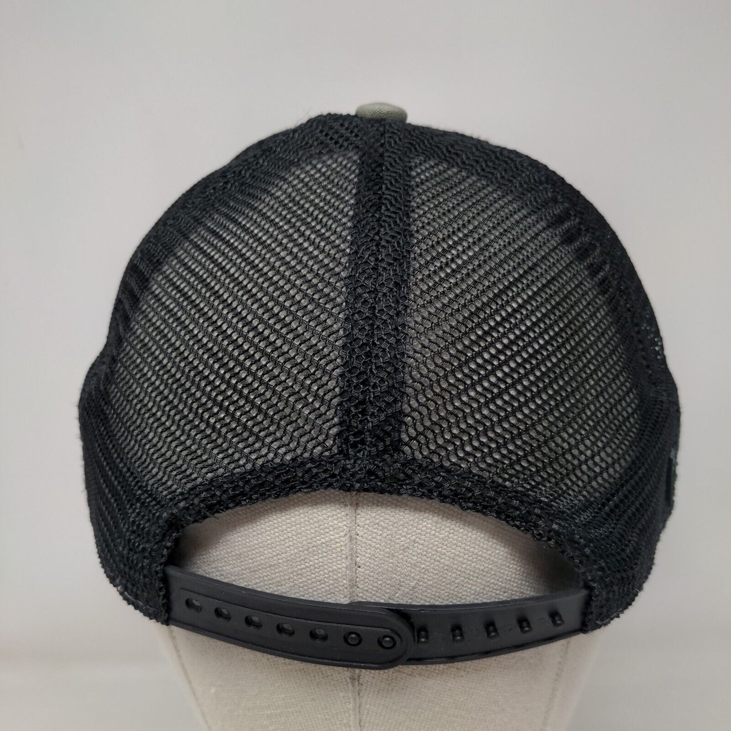 Leavenworth Washington Snapback Trucker Hat Multi One Size Leather Patch