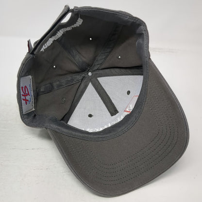 The Hat Source 5 Panel Gray One Size Yardney Water Filtration Strapback Hat