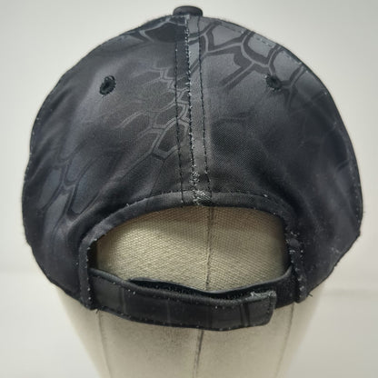 Kryptek Baseball Cap Black One Size Typhon Camo Spartan Helmet Strapback Hat