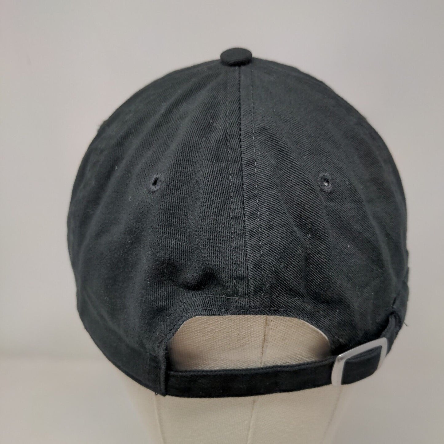 Podium Slideback Hat Black OSFA Adjustable Embroidered 6 Panel Champion