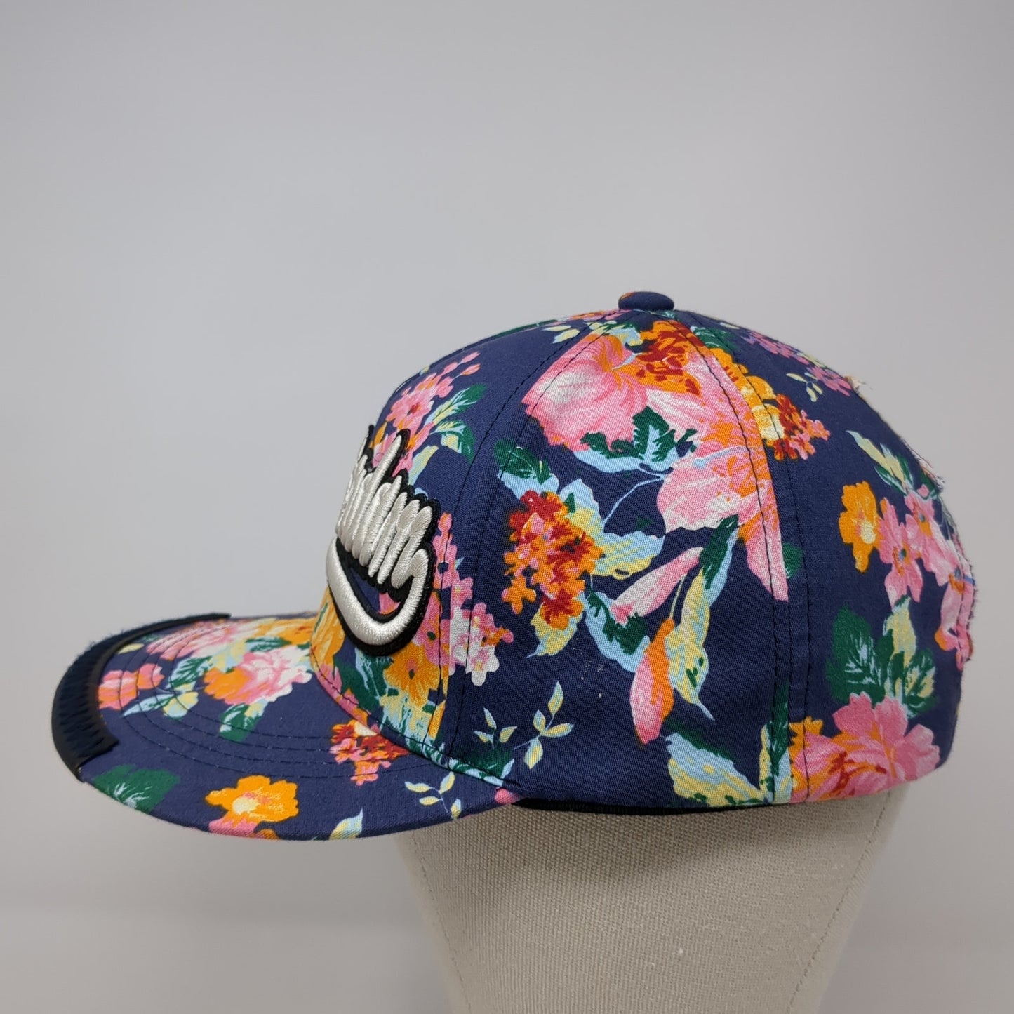 Amsterdam Snapback Hat Multicolor One Size Adjustable Floral Robin Ruth