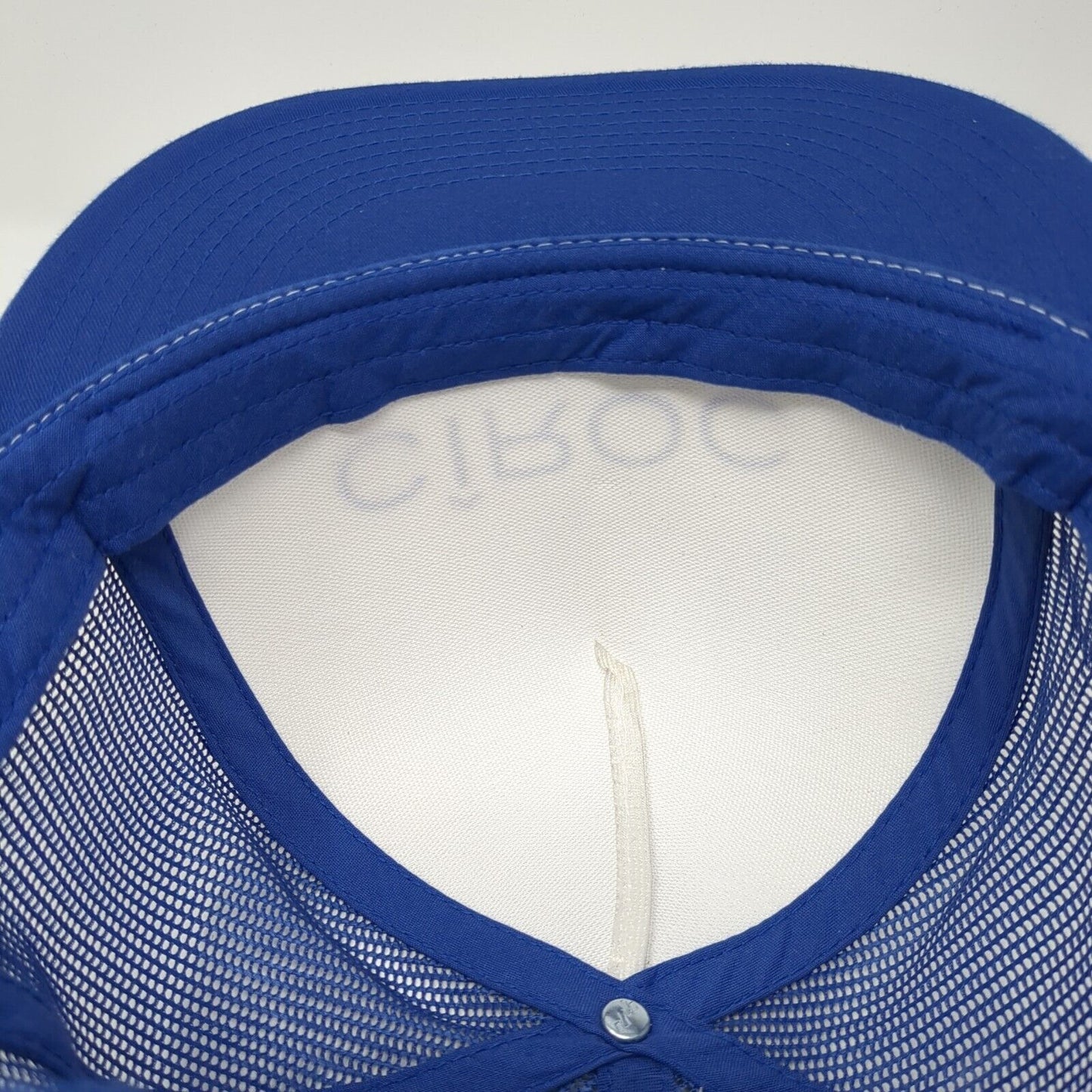 Ciroc Snapback Trucker Hat Blue One Size Adjustable Mesh Back Classics Yupoong