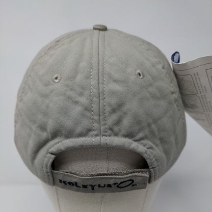 Kelsyus Strapback Hat Tan OSFA Embroidered Hydroweave Solid W/Tags