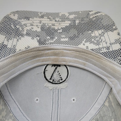 Ahead Baseball Cap Gray One Size Indian Wells Golf Resort Mesh Back Camo Hat