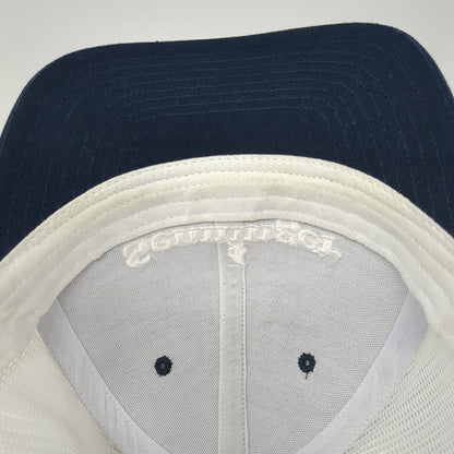 Senninger Snapback Trucker Hat Blue One Size Adjustable Mesh Back Richardson