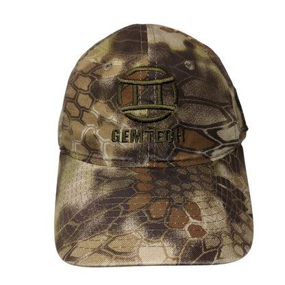 Gemtech World Class Silencers Strapback Hat Camo One Size Kryptek Outdoor Cap