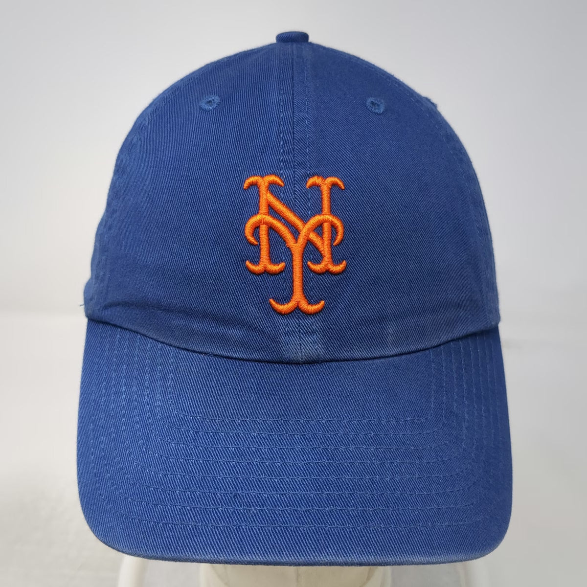 New York Mets MLB Twins Enterprise Baseball Cap Blue L Fitted Garment Wash Hat