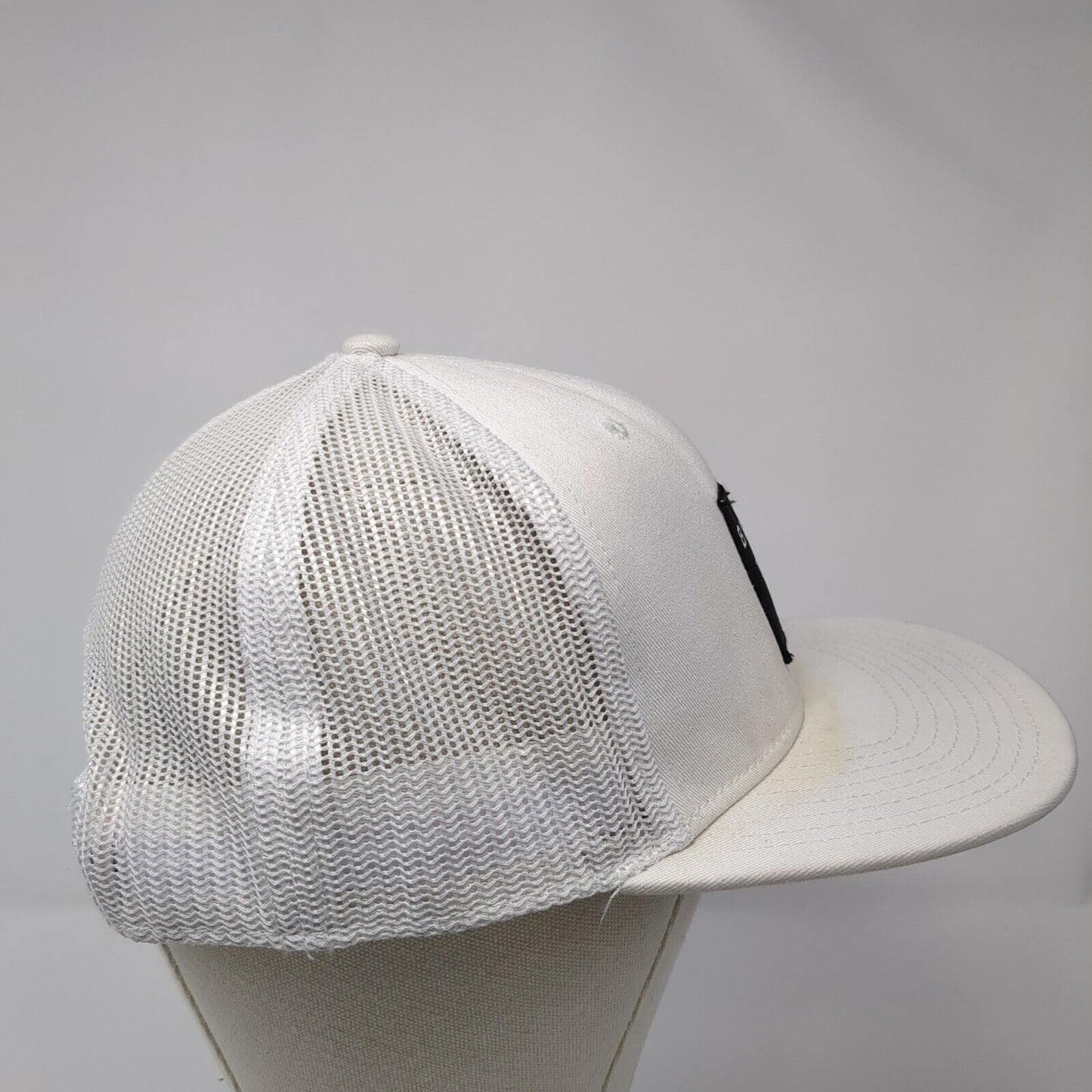 Birdie Time Parform Snapback Trucker Hat White OS Adjustable Mesh Back Otto