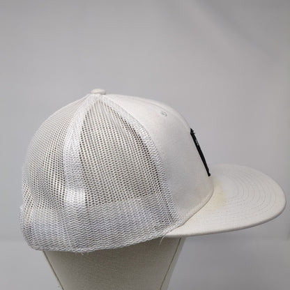 Birdie Time Parform Snapback Trucker Hat White OS Adjustable Mesh Back Otto