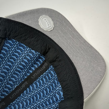Melin Trucker Hat White L A-Game Hydro Perforated Snapback Performance Golf