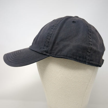 Nike Baseball Cap Black One Size Slideback Cotton Embroidered Swoosh Logo Hat