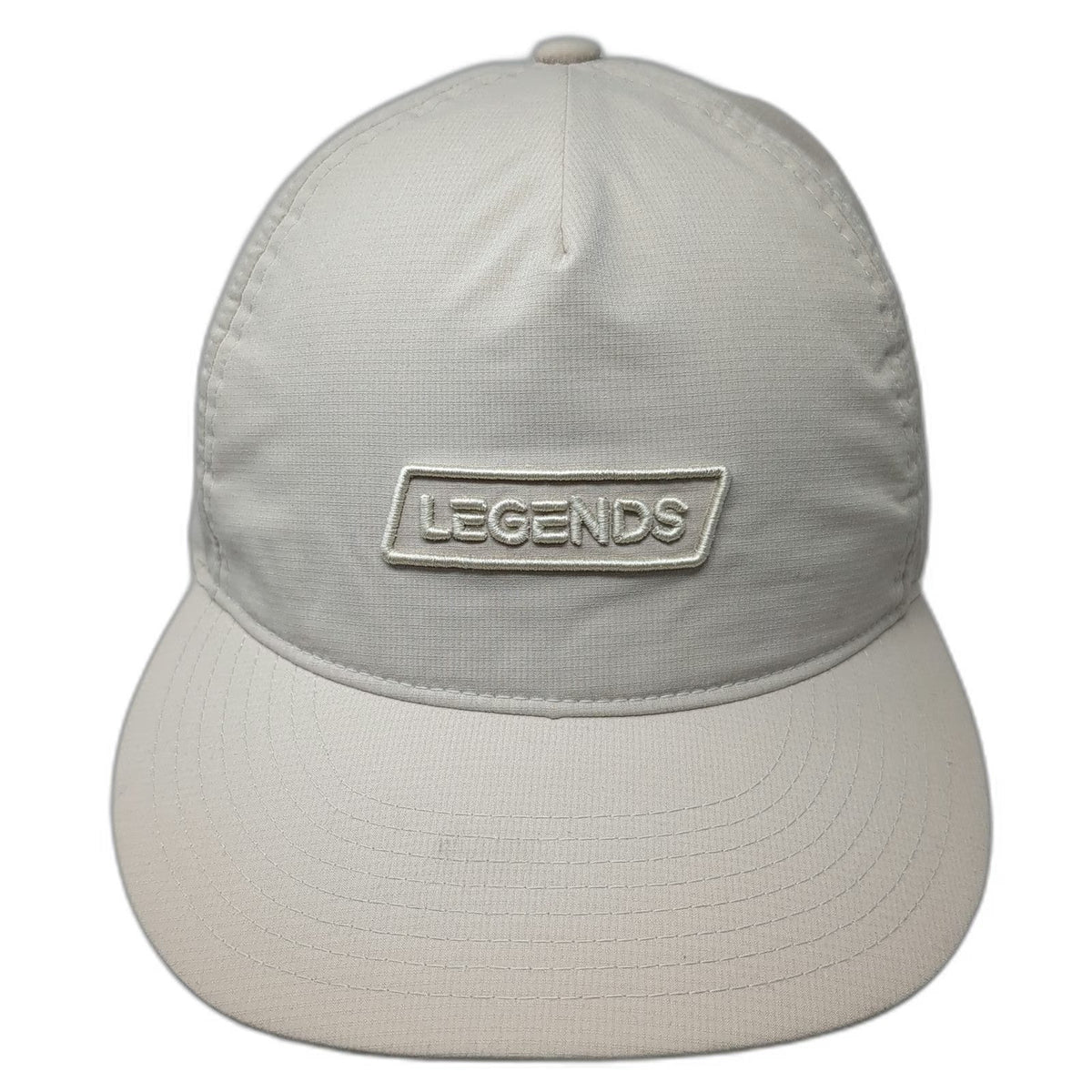 Legends 5 Panel Beige Hat One Size Snapback Polyester Work Hard Stay Humble