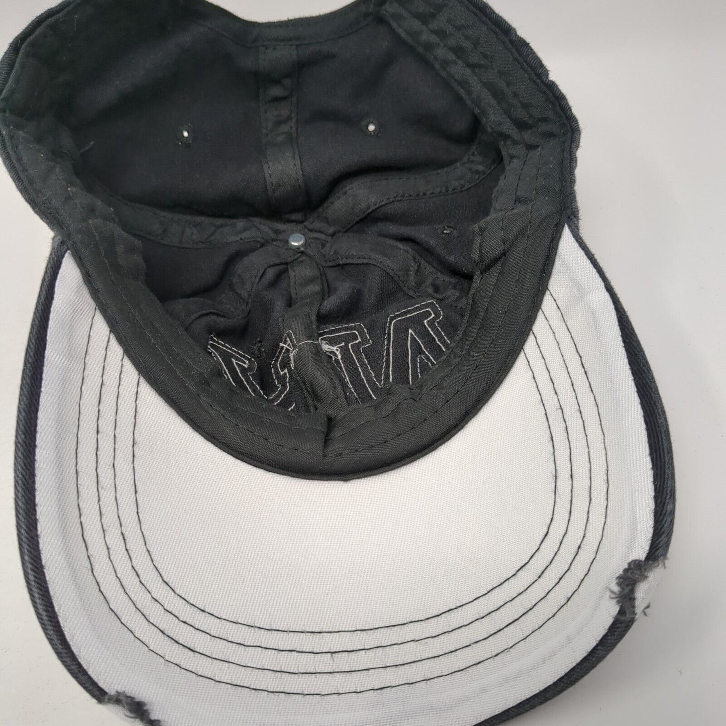 NY Air Force New York Slideback Hat Black One Size Adjustable 6 Panel