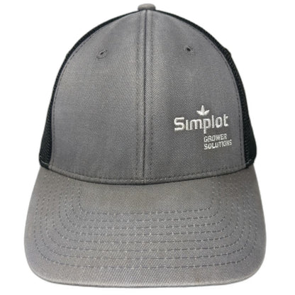 Outdoor Cap Baseball Cap Gray Black One Size Simplot Grower Solutions Mesh Hat
