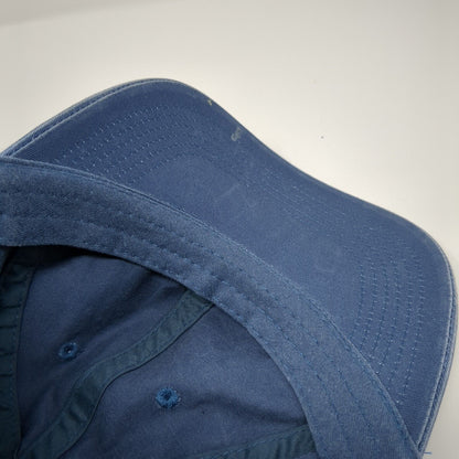 The Banks Cafe Slideback Hat Blue One Size Adjustable Port Authority
