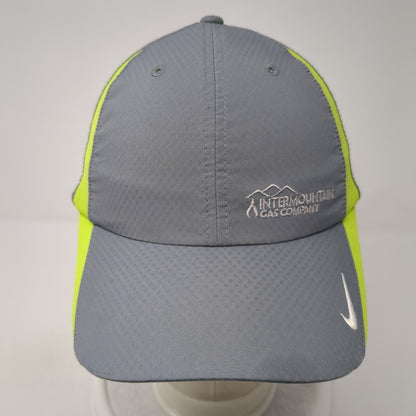 Intermountain Gas Company Strapback Golf Hat Gray OS Adjustable Embroidered Nike