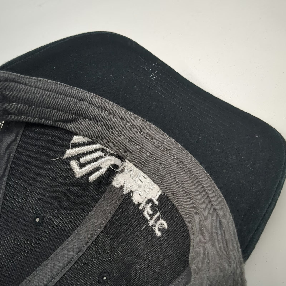 OTTO Trucker Hat Black One Size Mesh Snapback Pacific West Builders Embroidery