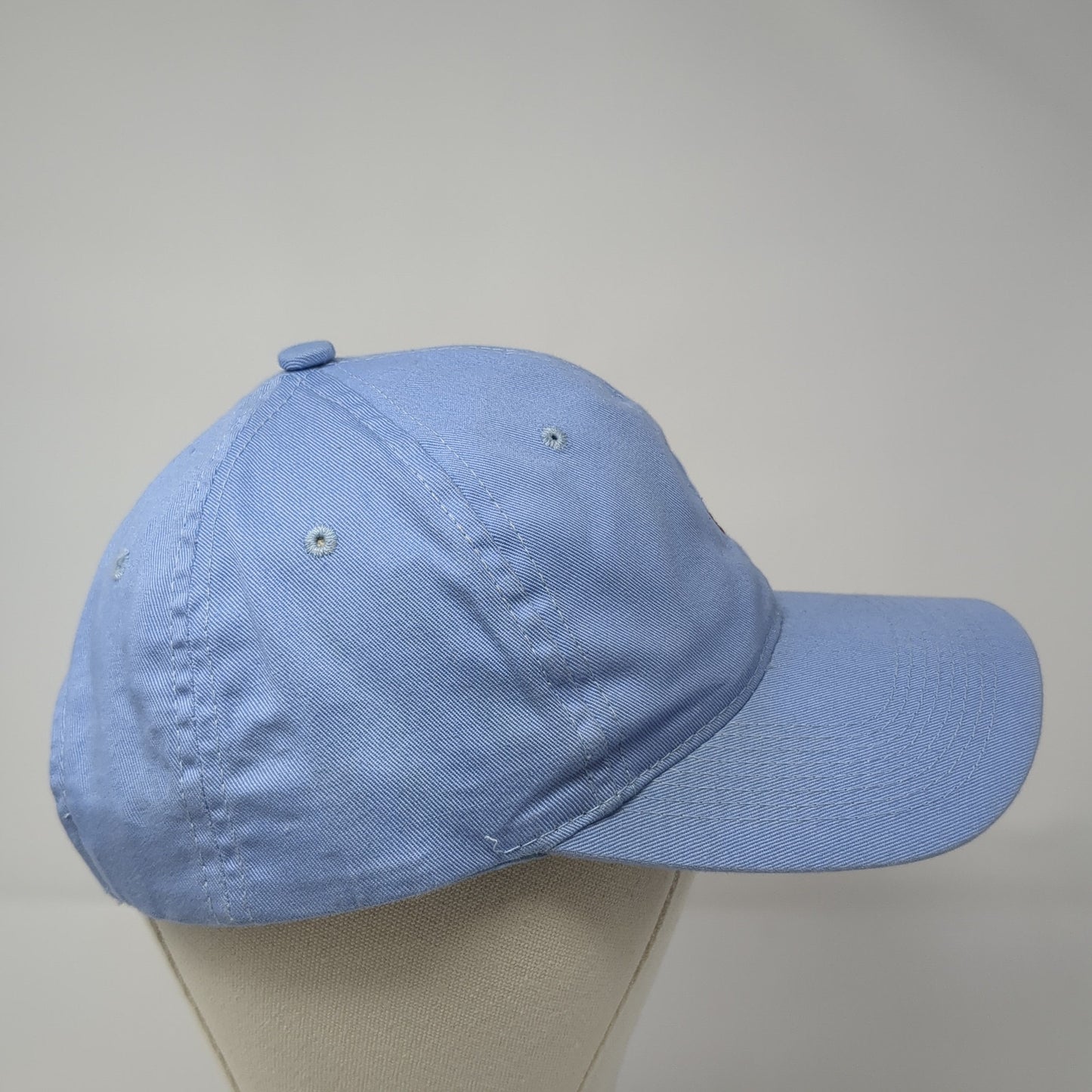 Hyvee Snapback Hat Blue One Size Adjustable Embroidered Young An Kudzu