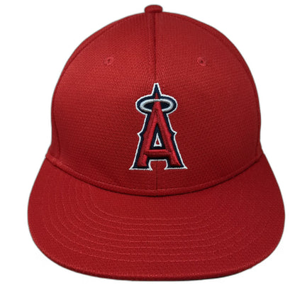 Los Angeles Angels MLB OC Sports Red One Size Baseball Cap Hat Curved Strapback