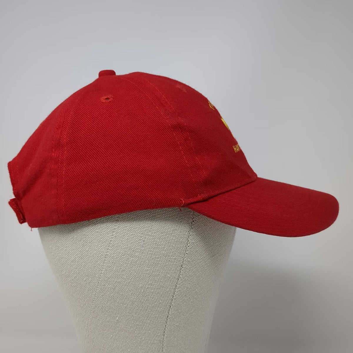 Boy Scouts Troop 1 Hawthorne NY Baseball Cap Red Yellow One Size Strapback Hat