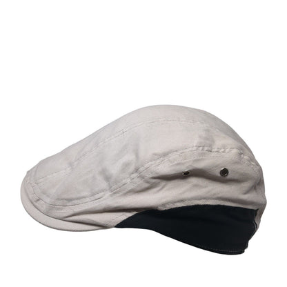 Water Ink In Show Newsboy Cap Gray One Size Adjustable Breathable Blank