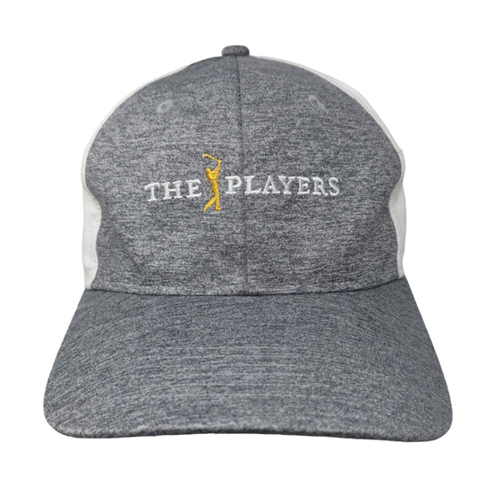 The Players Strapback Hat Gray One Size Adjustable Mid Fit Ahead Special Edition