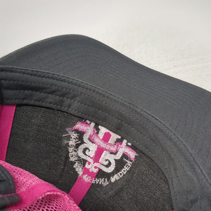 Richardson Trucker Hat Gray Pink One Size Mesh Rex Tiffany Redden Foundation