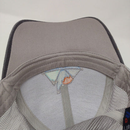 Idaho Sunset Strapback Mesh Back Trucker Hat Gray OSFA Colorblock HG