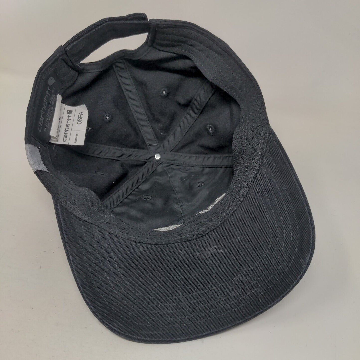 Enviro Serve A Savage Company Strapback Hat Black OSFA Carhartt