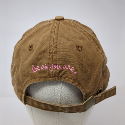 Sleep Drink Repeat Be As You Are Slideback Hat Brown OS Adjustable Embroidered