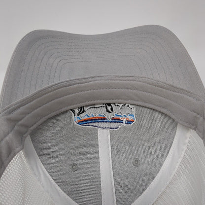 Buffalo Snapback Trucker Hat Gray One Size Adjustable Mesh Back Patagonia