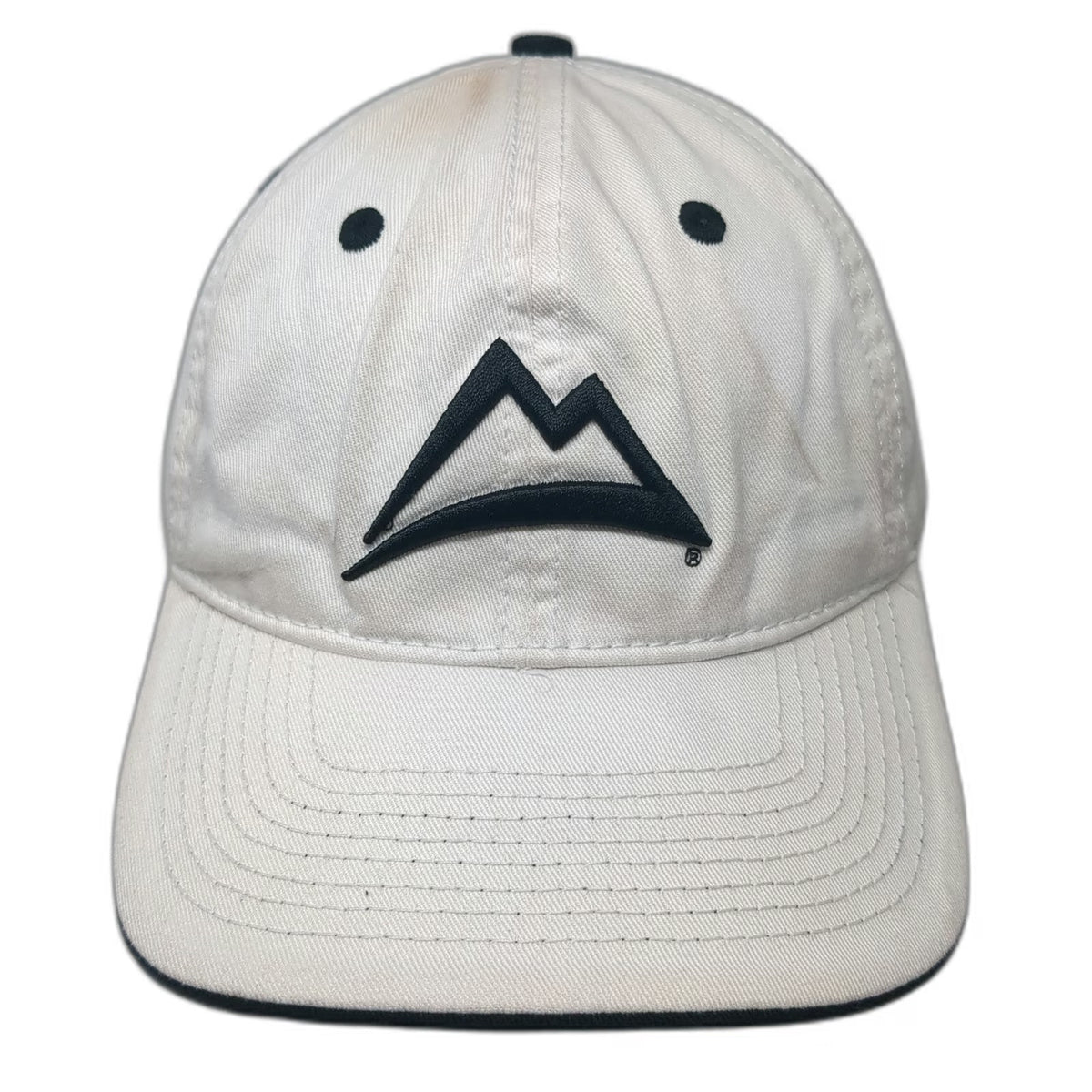 The Game Coors Light Beer Mountain Hat White One Size Baseball Cap Slideback