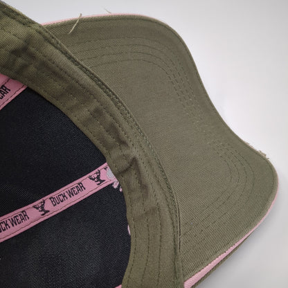 Hunt Like A Girl! Baseball Cap Multicolor OS Adjustable Distressed Buck Wear