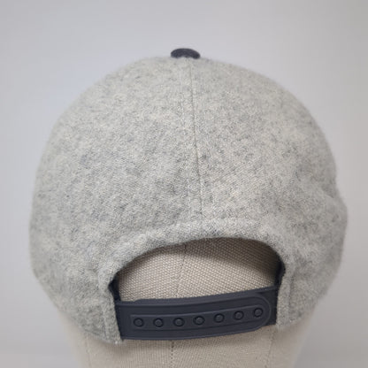 Captuer Apres Ski School 5 Panel Cap Gray One Size Adjustable Embroidered